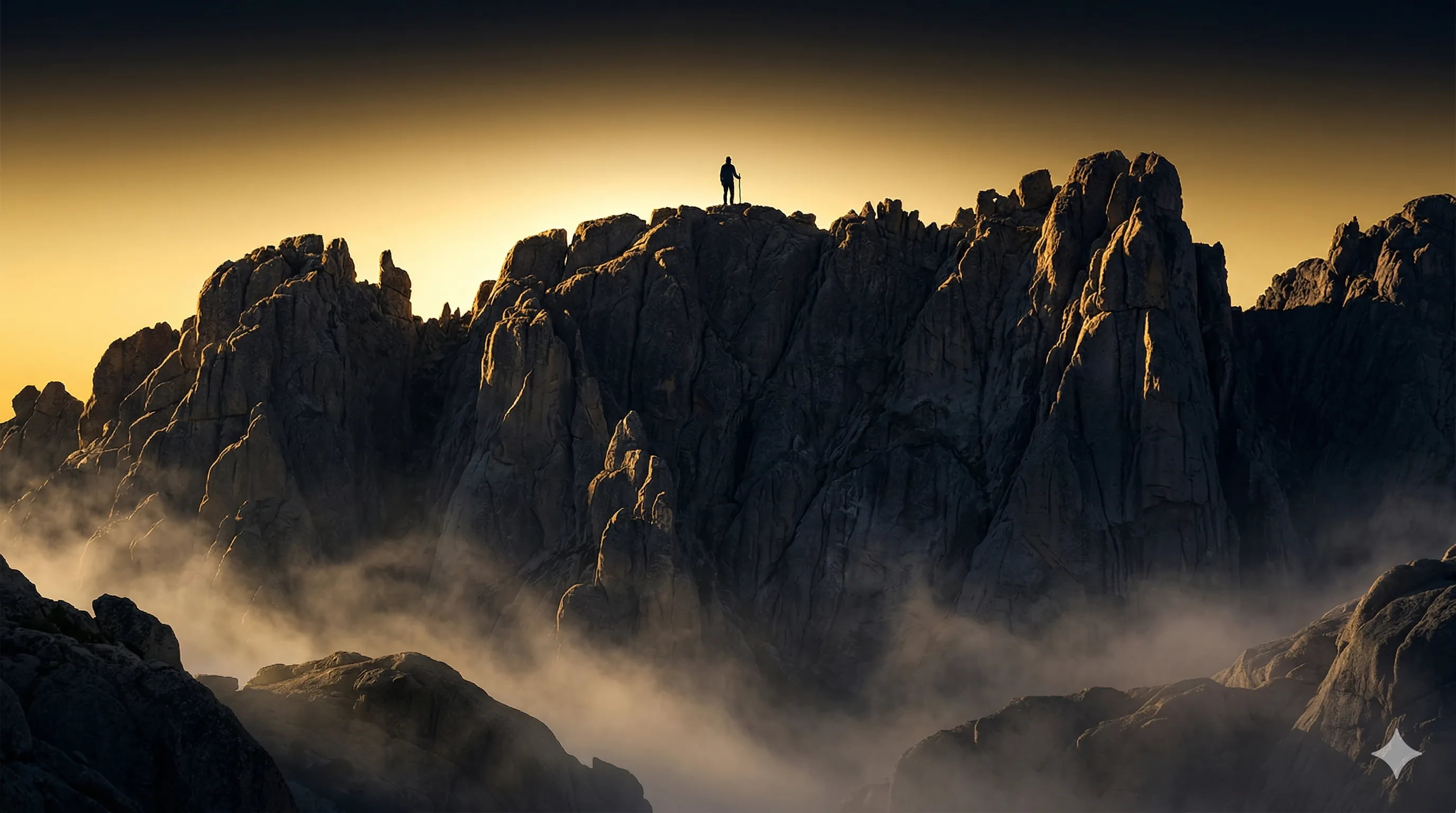 Figure on the ridge